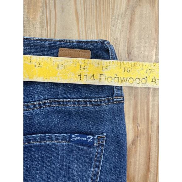 Seven 7 Jeans Womens 6 Weekend Easy Fit Boyfriend Ankle Raw Hem - Picture 7 of 8